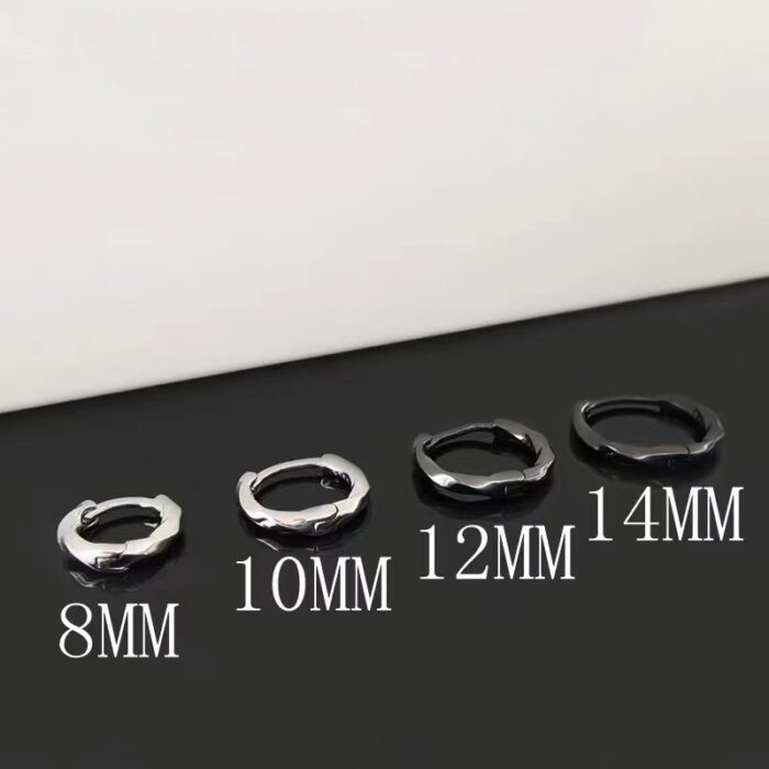 Khuyên tai Silver Khuyên tai bạc unisex Bạc 925 Phong cách thường ngày FREAKERGANG